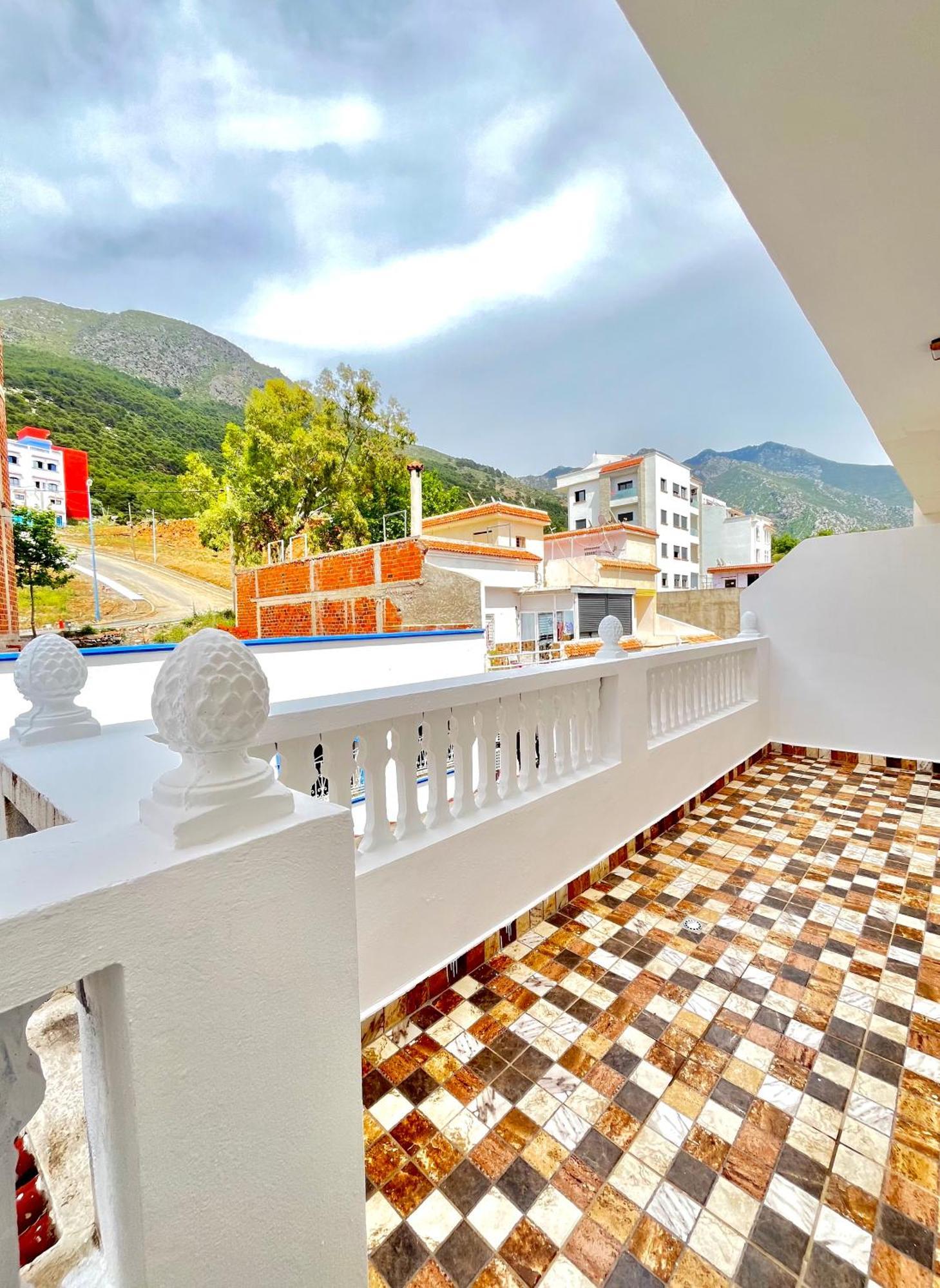 Perla Azul Penthouse Apartment Chefchaouen Exterior photo